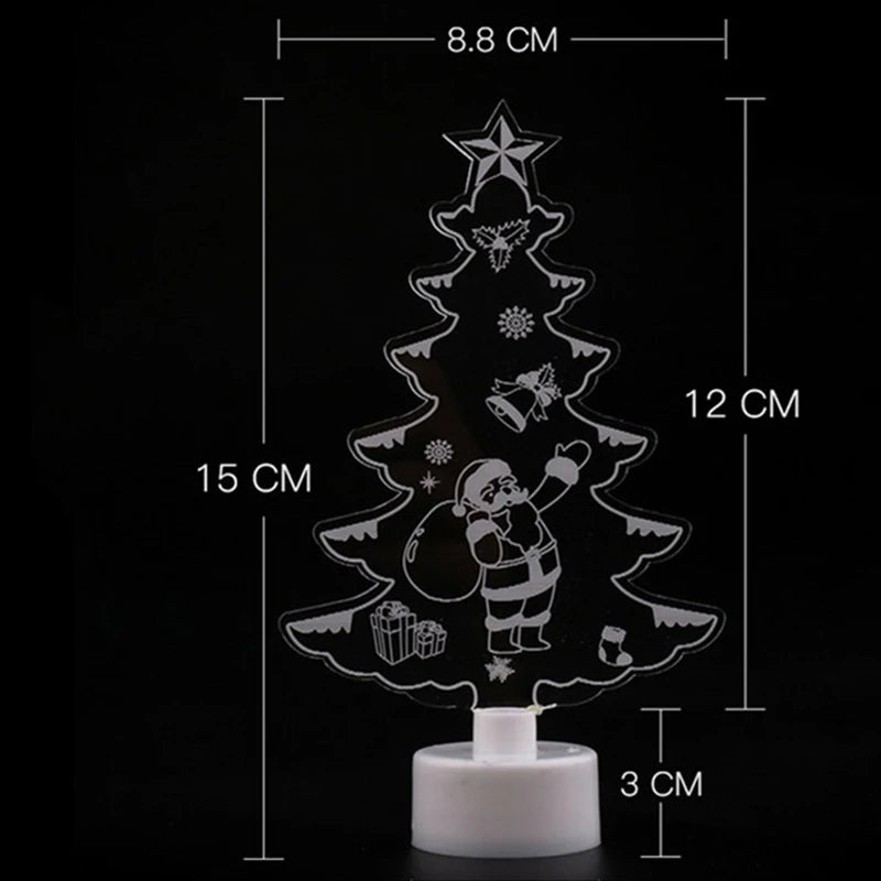 Mini Snowman Lamp Christmas Ornament
