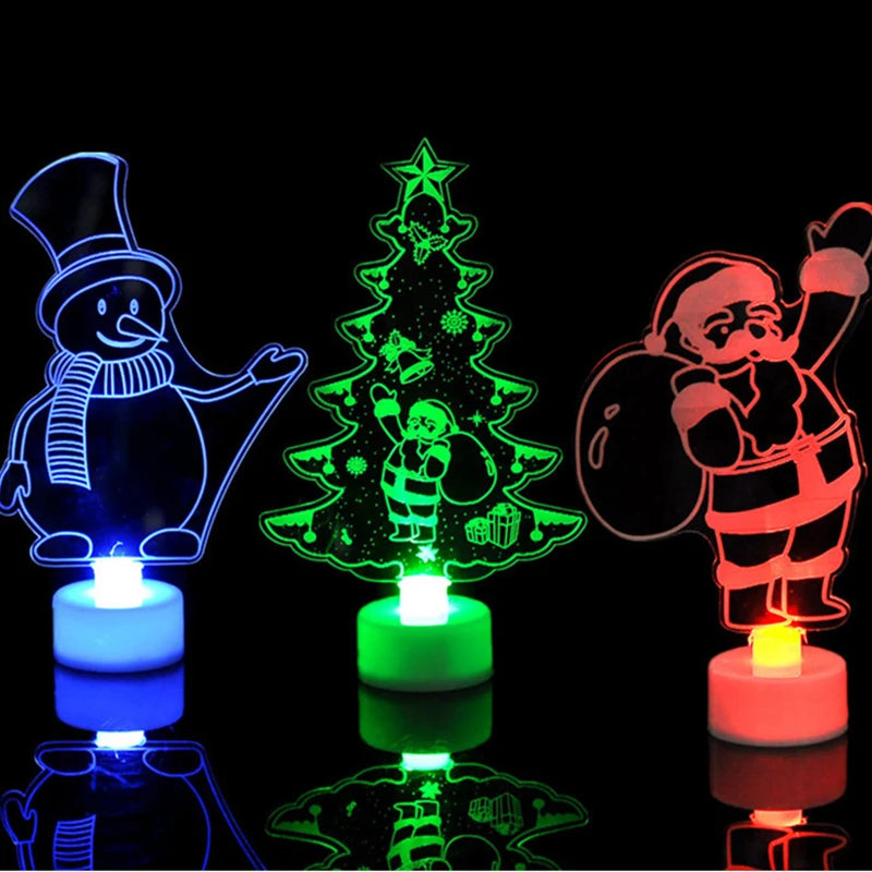 Mini Snowman Lamp Christmas Ornament